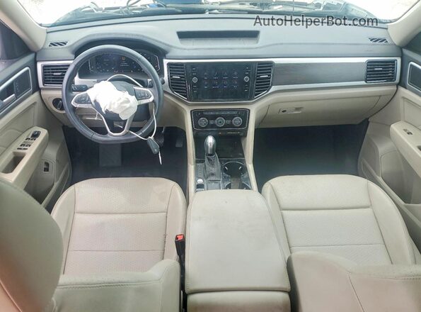 1V2JR2CA7PC550393 2023 VOLKSWAGEN ATLAS Белый Вид панели приборов