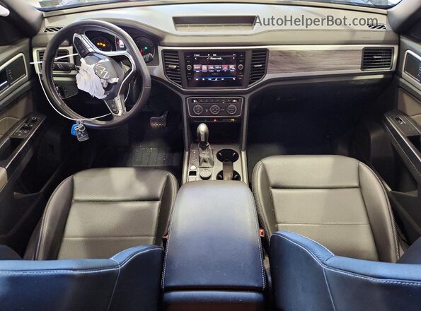 1V2KC2CAXMC206316 2021 VOLKSWAGEN ATLAS Синий Вид панели приборов