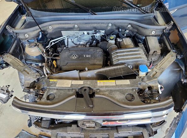 1V2KC2CAXMC206316 2021 VOLKSWAGEN ATLAS Синий Вид подкапотного пространства