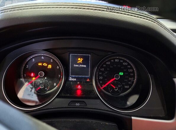 1V2KC2CAXMC206316 2021 VOLKSWAGEN ATLAS Синий Вид щитка приборов