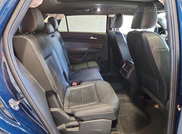 1V2KC2CAXMC206316 2021 VOLKSWAGEN ATLAS Синий Вид задней части салона