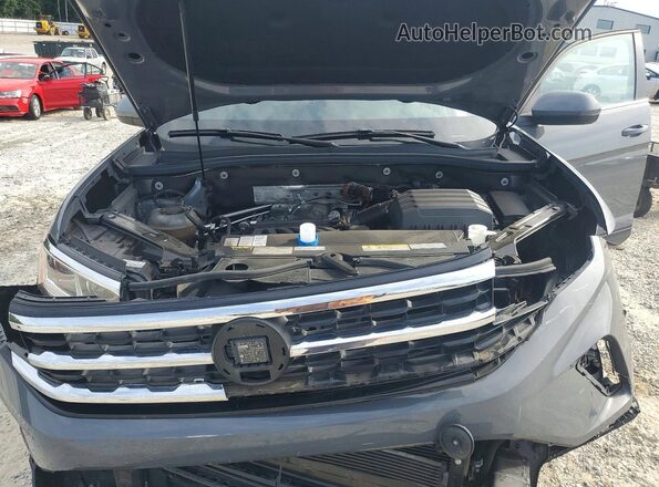 1V2KE2CA2MC206515 2021 VOLKSWAGEN ATLAS Gray 