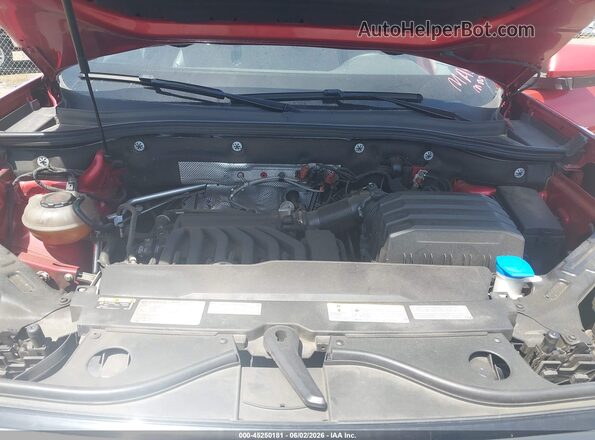 1V2KE2CA2MC209916 2021 VOLKSWAGEN ATLAS Red Հետևի տեսք