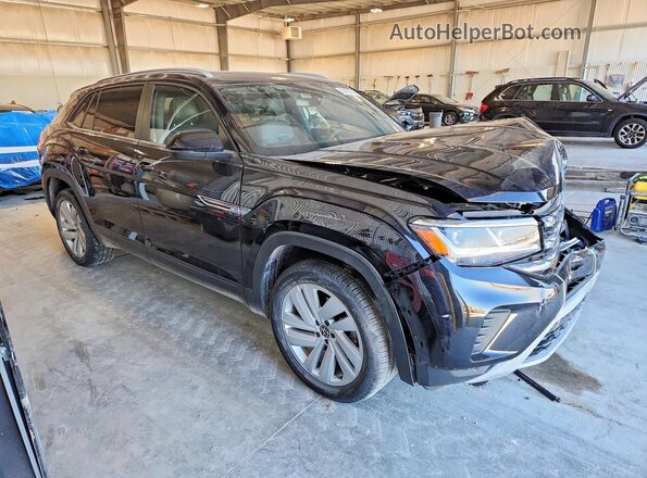 1V2KE2CA6MC225102 2021 VOLKSWAGEN ATLAS Black Front right