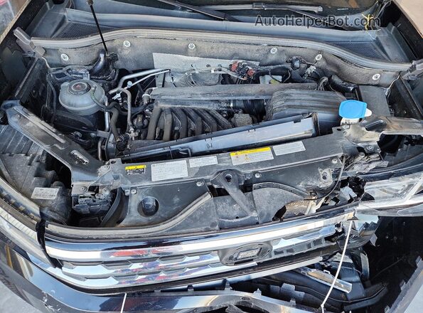 1V2KE2CA6MC225102 2021 VOLKSWAGEN ATLAS Black Rear interior view