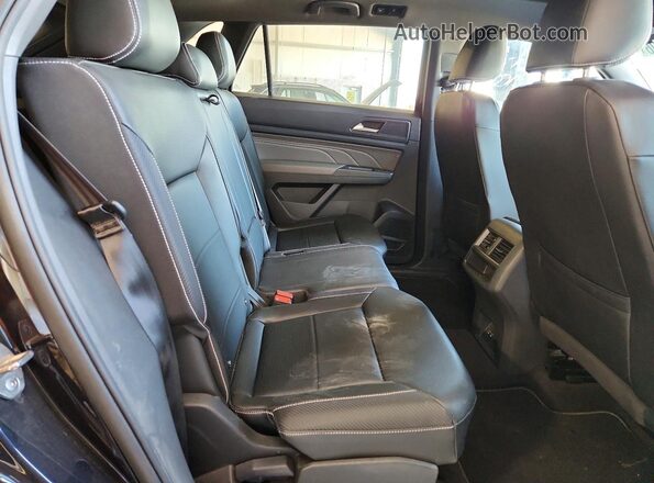 1V2KE2CA6MC225102 2021 VOLKSWAGEN ATLAS Black Rear seats view