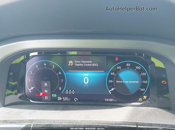 1V2KE2CA8RC250381 2024 VOLKSWAGEN ATLAS Blue Widok tylnych siedzeń