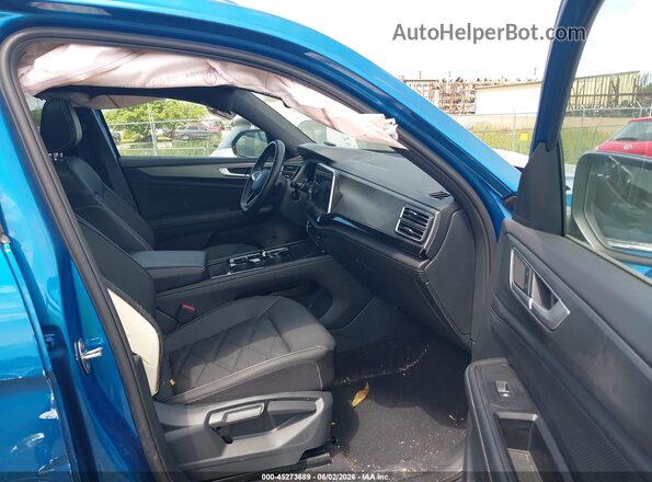 1V2KE2CA8RC250381 2024 VOLKSWAGEN ATLAS Blue Widok wnętrza z przodu