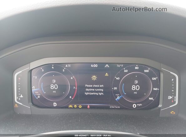 1V2KE2CA9PC215250 2023 VOLKSWAGEN ATLAS White Vista de los asientos traseros