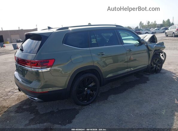 1V2KN2CA5TC574699 2026 VOLKSWAGEN ATLAS Зеленый Задняя правая четверть