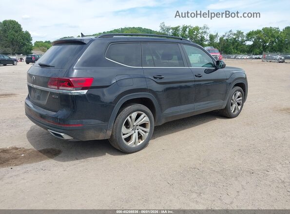 1V2KP2CA9MC532564 2021 VOLKSWAGEN ATLAS Black Задня права чверть