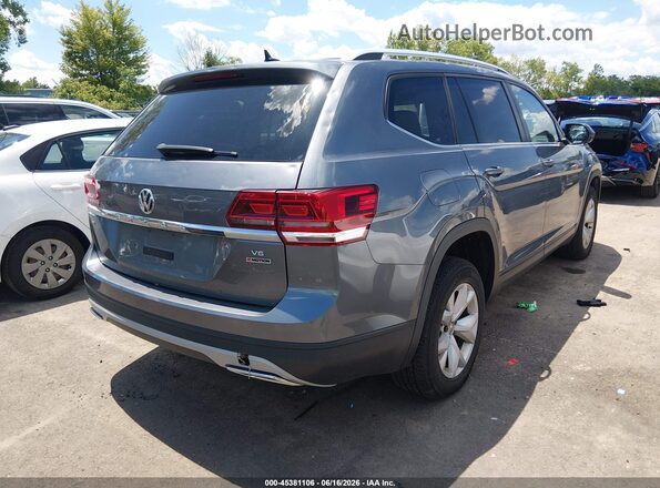 1V2KR2CA1JC532015 2018 VOLKSWAGEN ATLAS Gray Trasero derecho