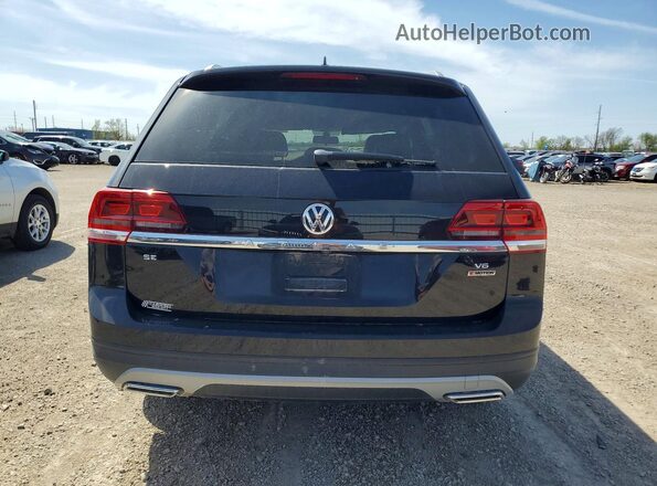 1V2KR2CA3JC505057 2018 VOLKSWAGEN ATLAS Black Rear view