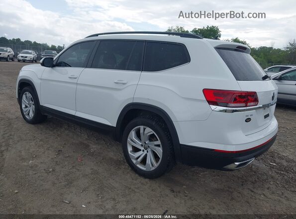 1V2KR2CA3MC595864 2021 VOLKSWAGEN ATLAS White Задня ліва чверть