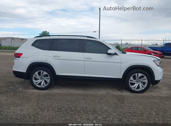 1V2KR2CA3MC595864 2021 VOLKSWAGEN ATLAS White Вид задньої частини салону