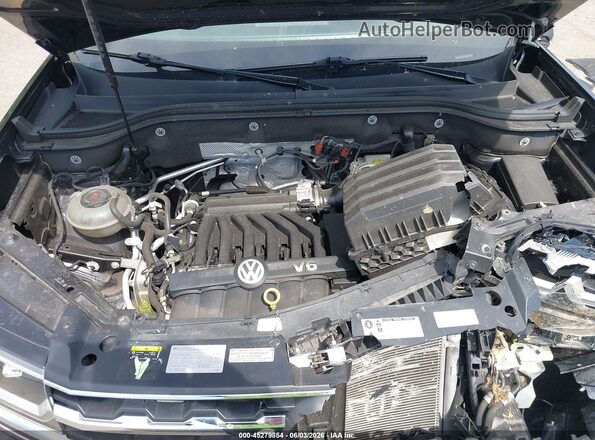 1V2KR2CA4JC576669 2018 VOLKSWAGEN ATLAS Black Вид ззаду