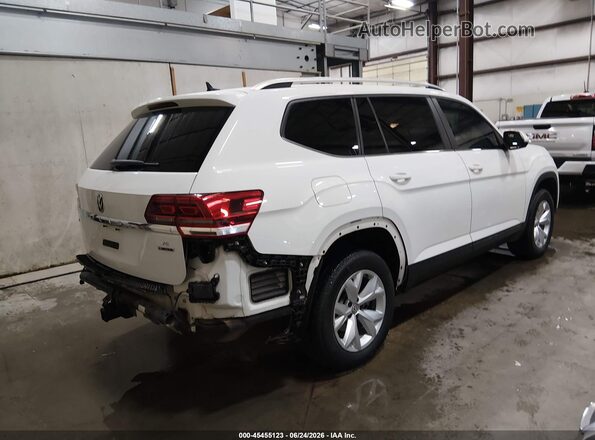 1V2KR2CA5JC586403 2018 VOLKSWAGEN ATLAS White Trasero derecho
