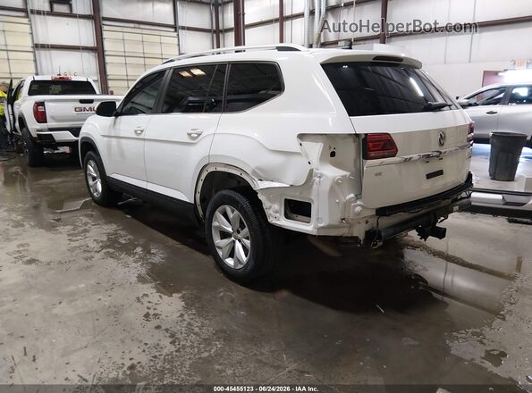 1V2KR2CA5JC586403 2018 VOLKSWAGEN ATLAS White Trasero izquierdo