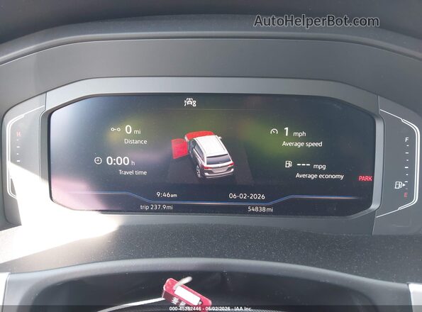 1V2KR2CA6PC546226 2023 VOLKSWAGEN ATLAS Blue Հետևի նստատեղերի տեսք