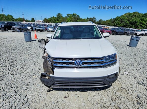 1V2KR2CA8JC521030 2018 VOLKSWAGEN ATLAS White წინა ხედი