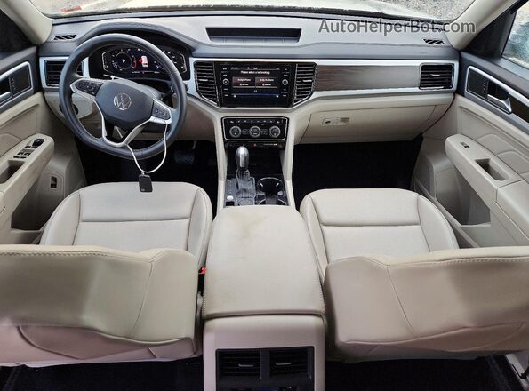 1V2KR2CA8PC545644 2023 VOLKSWAGEN ATLAS Синий Вид панели приборов