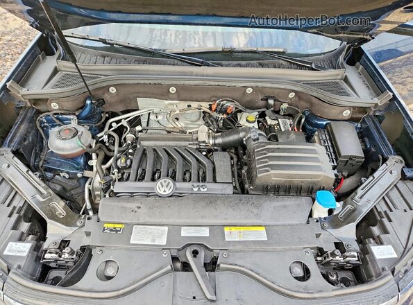 1V2KR2CA8PC545644 2023 VOLKSWAGEN ATLAS Синий Вид подкапотного пространства
