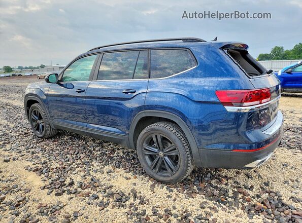 1V2KR2CA8PC545644 2023 VOLKSWAGEN ATLAS Синий Задняя левая четверть