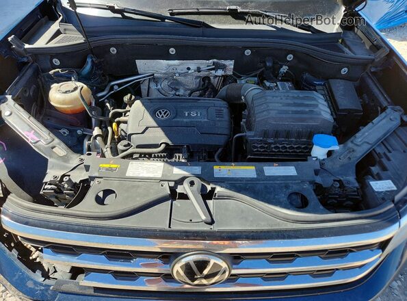 1V2LC2CAXMC224660 2021 VOLKSWAGEN ATLAS Blue Շարժիչի բաժամունքի տեսք