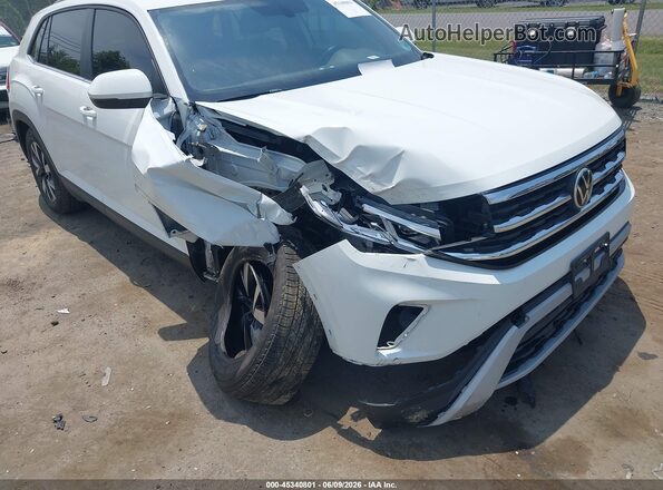 1V2LC2CAXNC226944 2022 VOLKSWAGEN ATLAS White Դիմացի տեսք