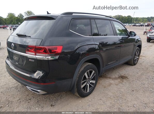 1V2LP2CA0MC513292 2021 VOLKSWAGEN ATLAS Black Задня права чверть