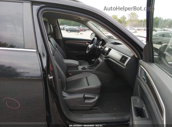 1V2LP2CA0MC513292 2021 VOLKSWAGEN ATLAS Black Вид салону спереду