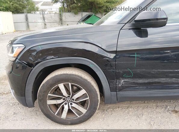 1V2LP2CA0MC513292 2021 VOLKSWAGEN ATLAS Black Вид спереду