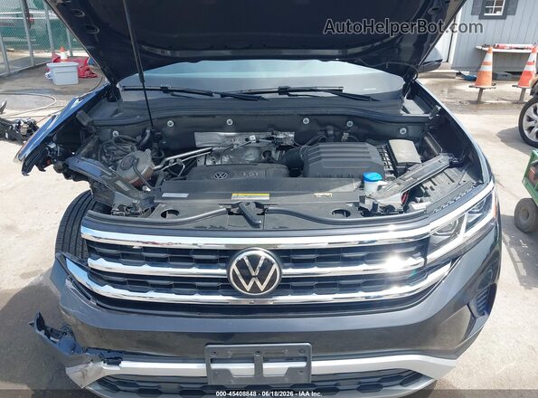 1V2LP2CA0NC532054 2022 VOLKSWAGEN ATLAS Black Հետևի տեսք