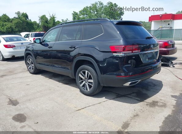 1V2LP2CA0NC532054 2022 VOLKSWAGEN ATLAS Black Հետևի ձախ
