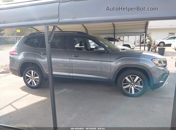 1V2LP2CA0NC535276 2022 VOLKSWAGEN ATLAS Gray Rear interior view