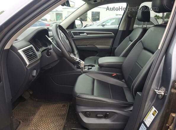1V2LP2CA1MC610940 2021 VOLKSWAGEN ATLAS Серый Вид салона спереди