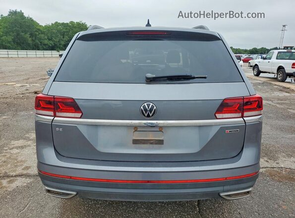 1V2LP2CA1MC610940 2021 VOLKSWAGEN ATLAS Серый Вид сзади
