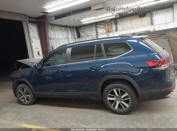 1V2LP2CA1NC511150 2022 VOLKSWAGEN ATLAS Blue Widok wnętrza 360 stopni