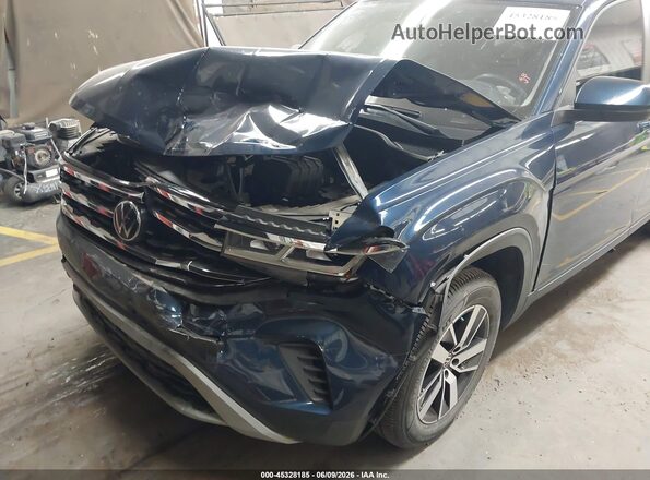 1V2LP2CA1NC511150 2022 VOLKSWAGEN ATLAS Blue Widok z przodu