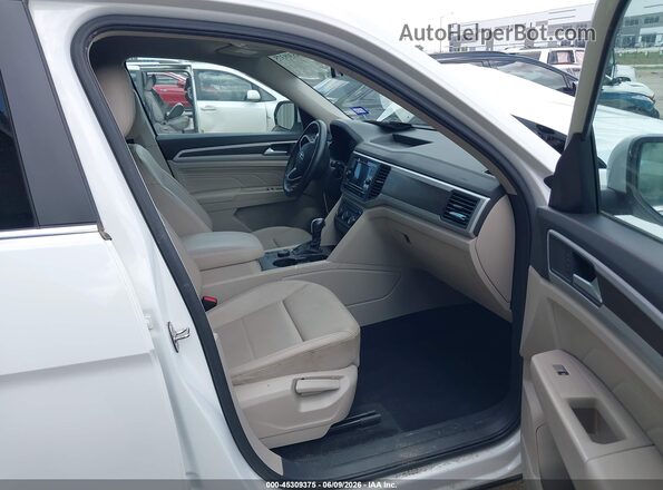 1V2LP2CA2NC557201 2022 VOLKSWAGEN ATLAS White Vista interior delantera