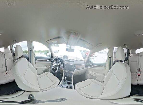 1V2LP2CA3MC532130 2021 VOLKSWAGEN ATLAS White სალონის 360-გრადუსიანი ხედი