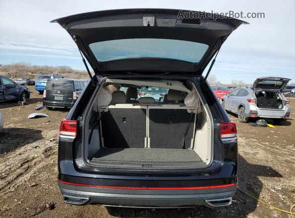 1V2LP2CA5NC559413 2022 VOLKSWAGEN ATLAS Black Widok z tyłu