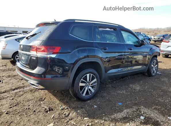 1V2LP2CA5NC559413 2022 VOLKSWAGEN ATLAS Black Tył prawy