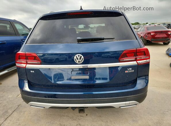 1V2LR2CA0JC571232 2018 VOLKSWAGEN ATLAS Синий 