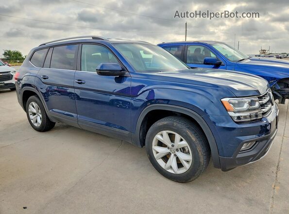 1V2LR2CA0JC571232 2018 VOLKSWAGEN ATLAS Синий 