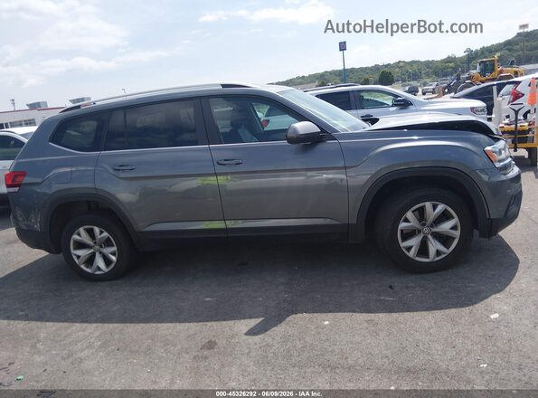 1V2LR2CA2KC532658 2019 VOLKSWAGEN ATLAS Gray უკანა სალონის ხედი