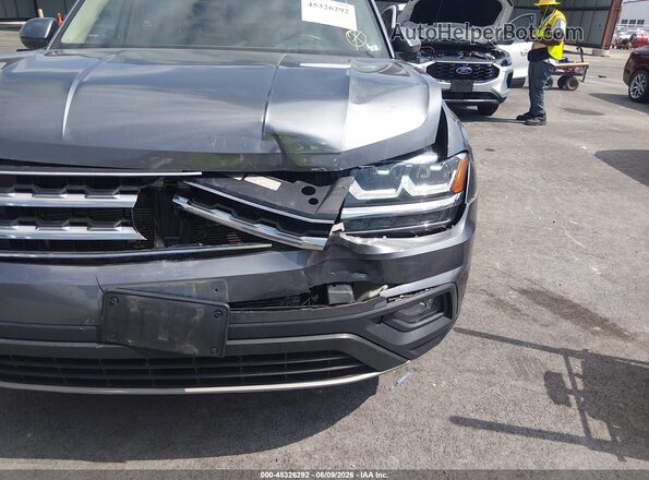 1V2LR2CA2KC532658 2019 VOLKSWAGEN ATLAS Gray წინა ხედი