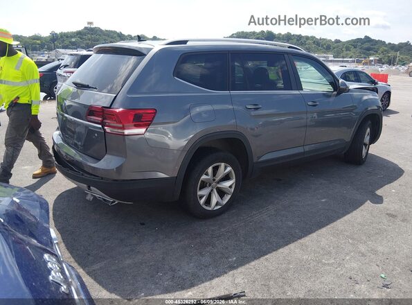 1V2LR2CA2KC532658 2019 VOLKSWAGEN ATLAS Gray უკანა მარჯვენა