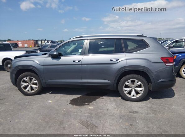 1V2LR2CA2KC532658 2019 VOLKSWAGEN ATLAS Gray სალონის 360-გრადუსიანი ხედი