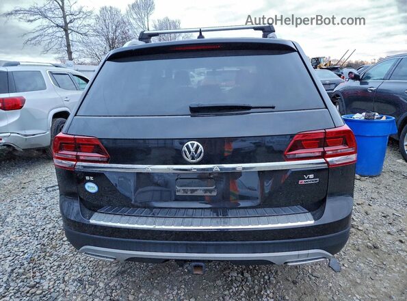1V2LR2CA2KC535429 2019 VOLKSWAGEN ATLAS Black Հետևի տեսք